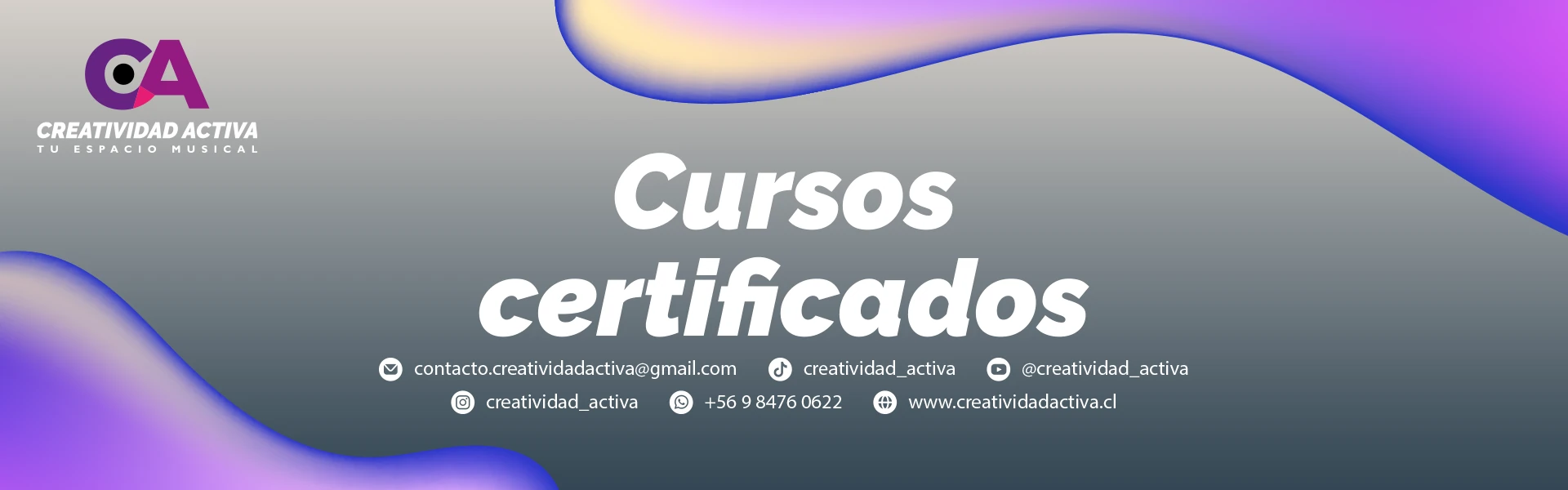 Cursos Certificados de música personalizadas